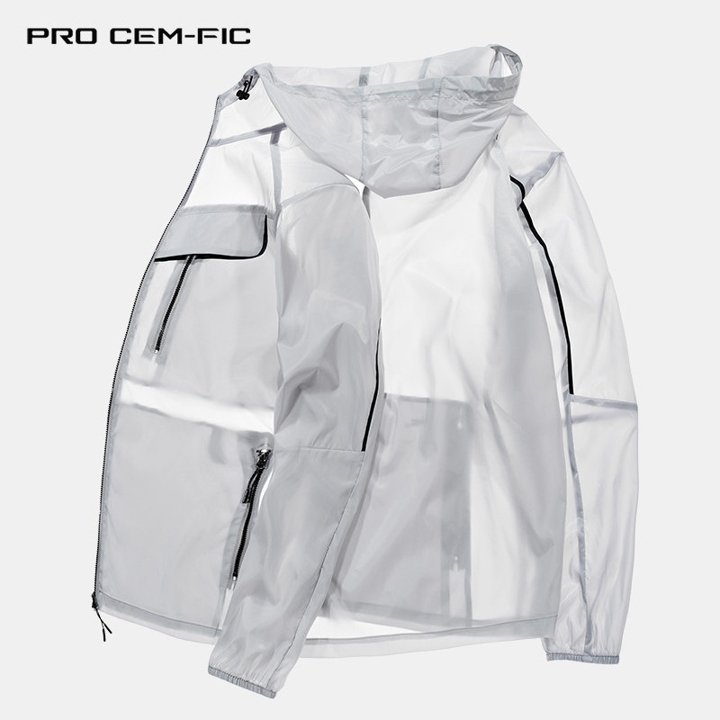 2022 new sunscreen men's summer ultra-thin breathable 100 lap clothes jacket Korean version trendy fashion skin clothes