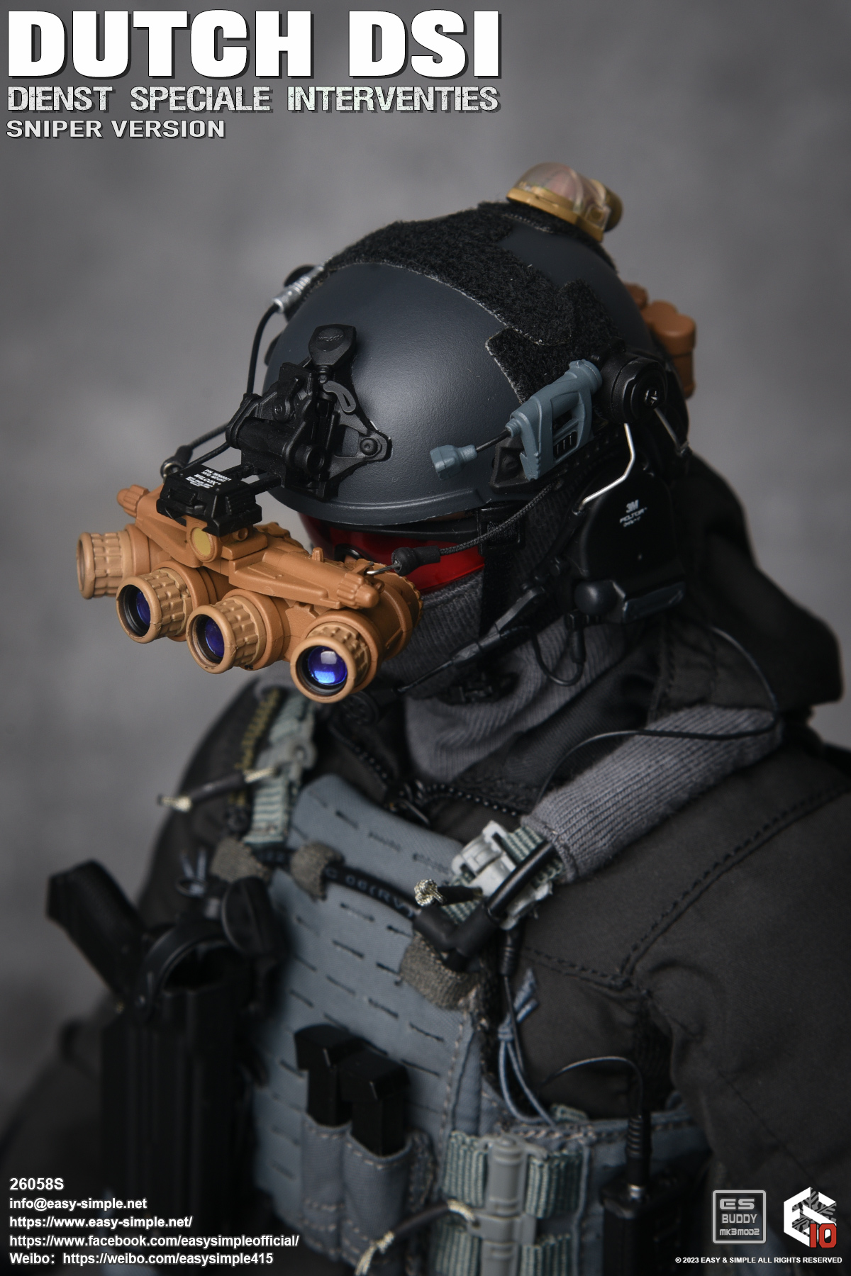 Easy&Simple 1/6 ES 26058S DUTCH DSI Army Special Forces