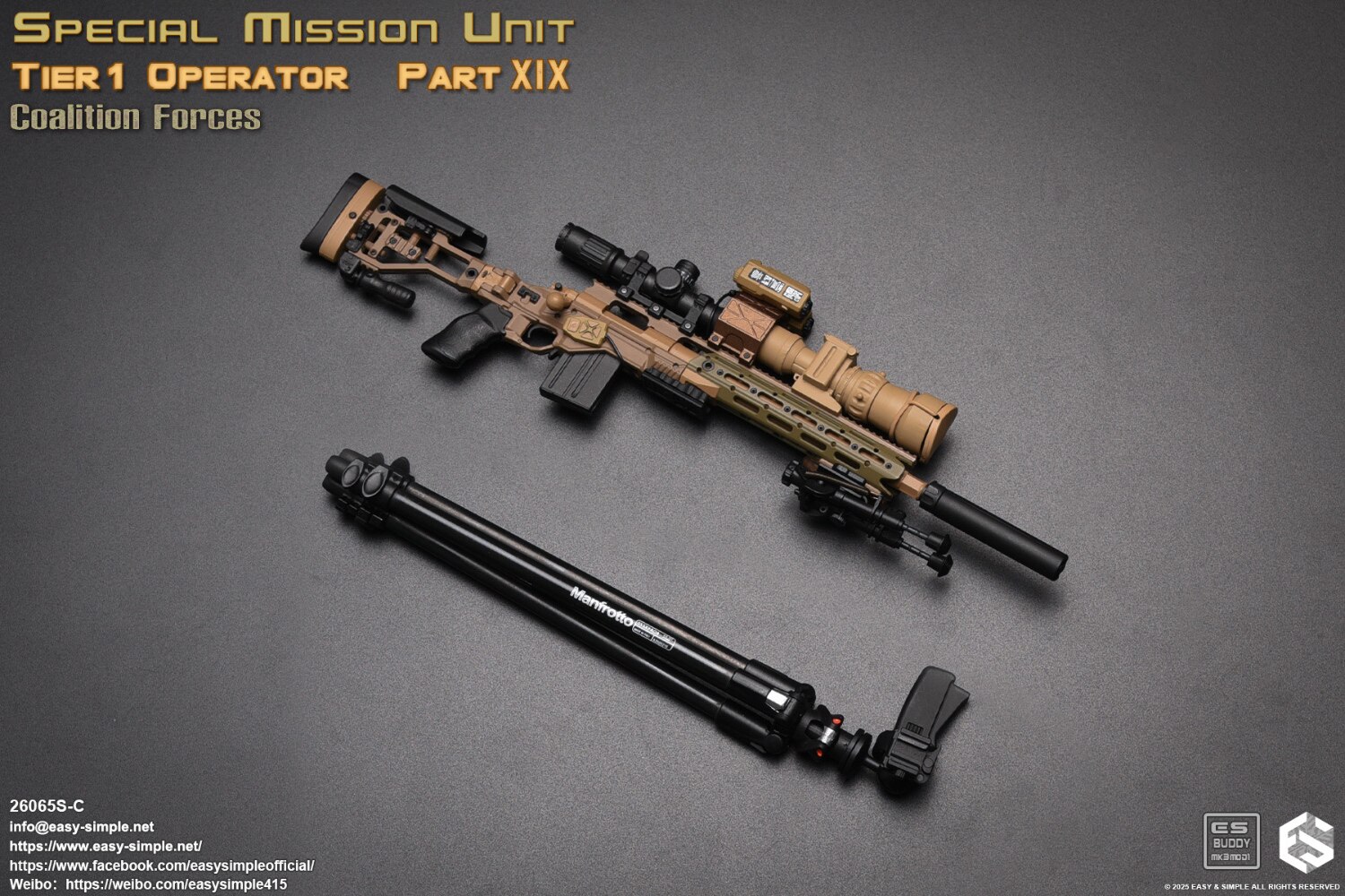 EASY&SIMPLE 1/6 Special Mission Unit Tier1 Operator Part XIX