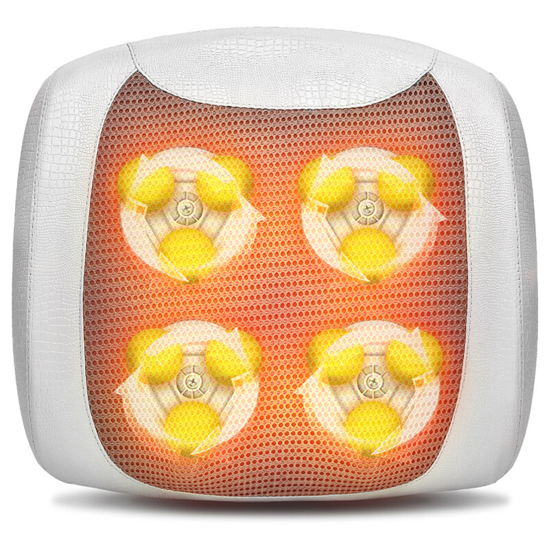 Popcorn Neck-Shoulder Music One-piece Multifunction Home Massage Pillow Neck Waist Shoulder Pushback Knead Heating Pad