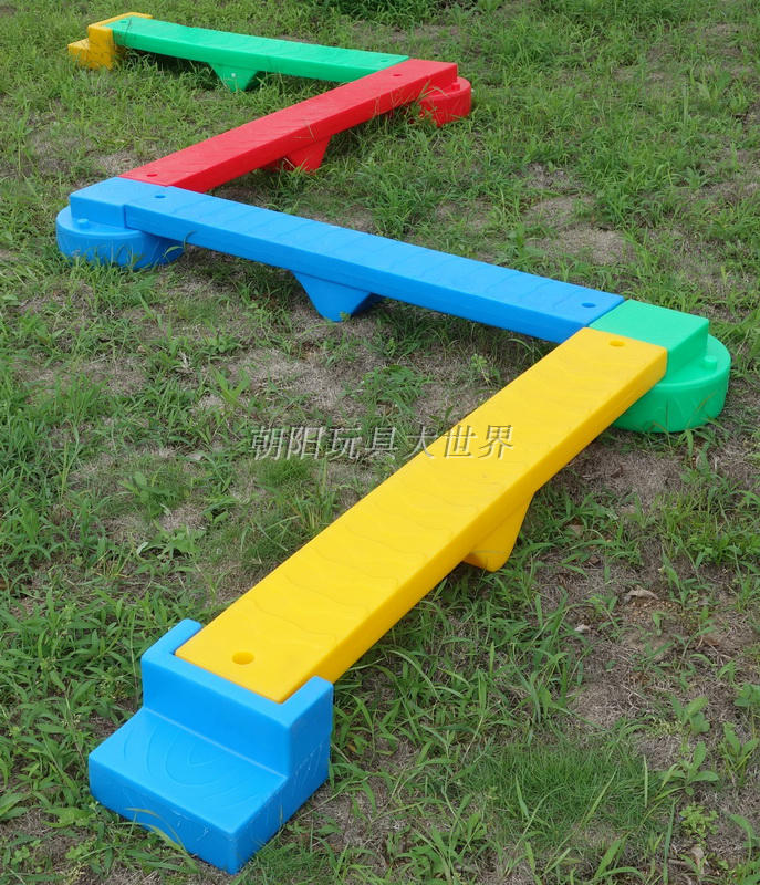 Special Price Children Thicken Plastic Solo Wood Bridge Balance Wood Tactile Plate Kindergarten Feel Integrated Training Equipment Complete