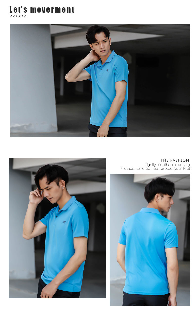 Áo thun nam tay ngắn Jordan 2018 hè mới nửa áo tay lửng thể thao áo sơ mi polo thể thao quần áo nam áo nam polo