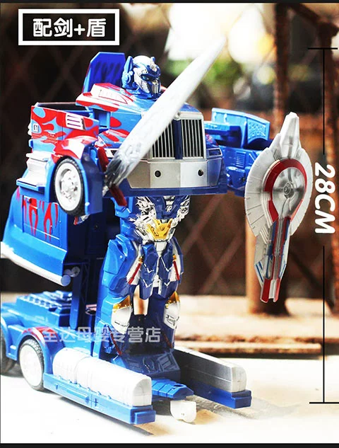 Transformers 5 đồ chơi chính hãng cho bé trai quá khổ điều khiển từ xa mô hình robot Optimus Prime Bumblebee 3-6 tuổi - Gundam / Mech Model / Robot / Transformers