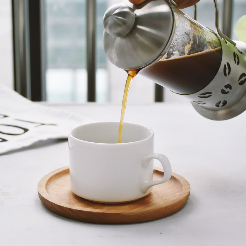 Song Wise Zefa Type Filter Press Pot Coffee Maker Coffee Filter Filter Teapot Glass Material Milk Bubber Punch Tea