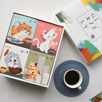 Gruiz hanging ears Coffee Net Red Cat 4 flavors without added sugar Freshly ground black coffee powder 32 pieces