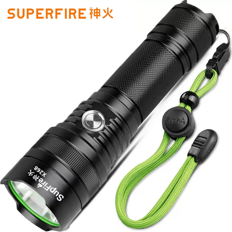 The flashlight flashlight X268 multi-function USB can charge special soldiers home user outer brightness 5000