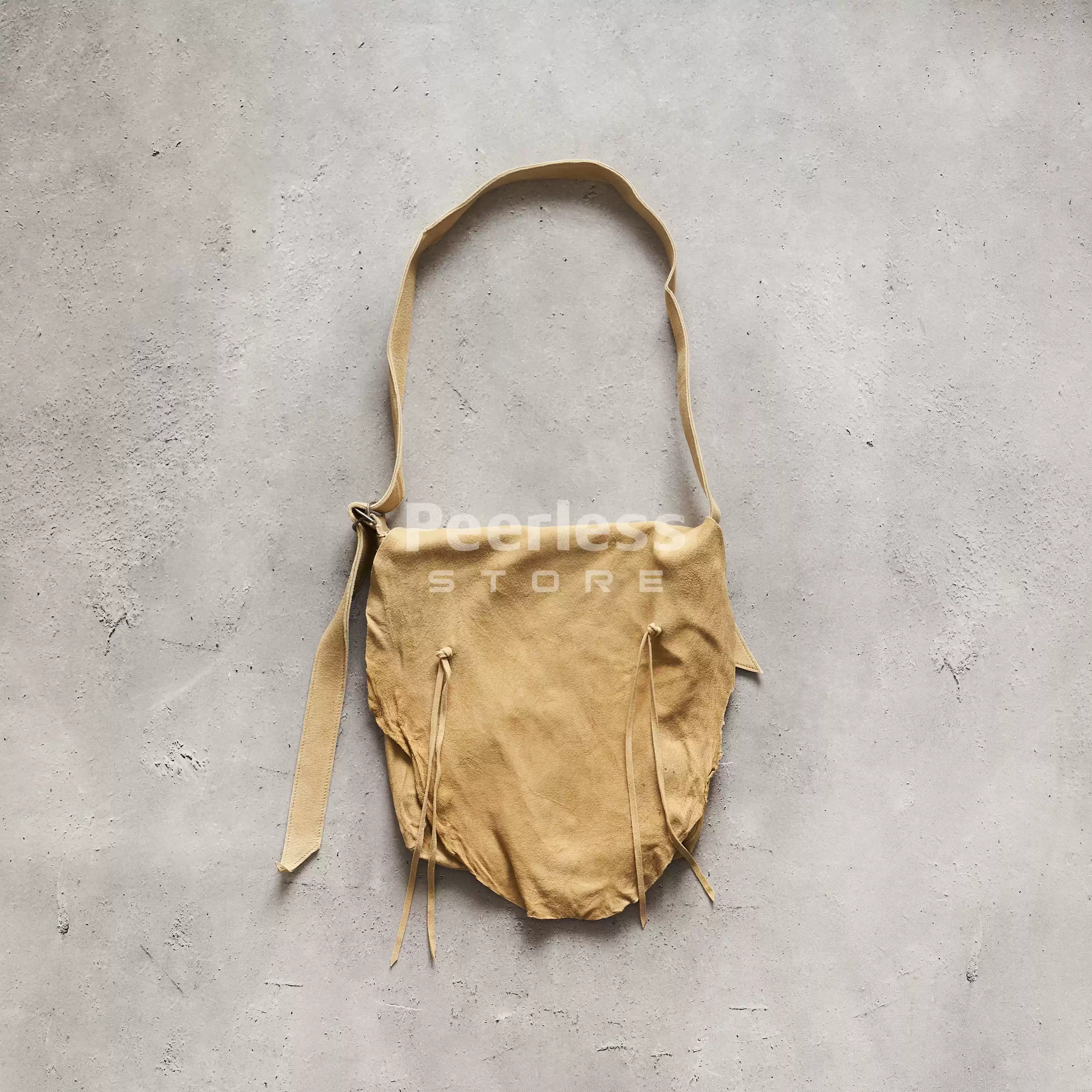 现货VISVIM ICT DEERSKIN SHOULDER BAG 鹿皮单肩斜挎包25aw