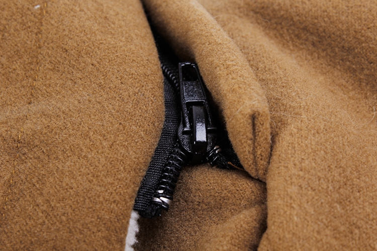 Hàng ngày đặc biệt mùa thu và mùa đông mô hình Slim trùm đầu sừng khóa len áo len nam dài áo khoác dày