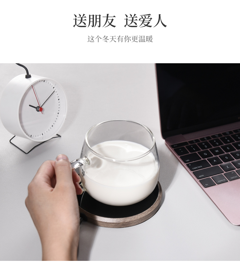 The Story of pottery and porcelain insulation constant temperature heating base treasure office for household heating temperature cup mat tea tea cup