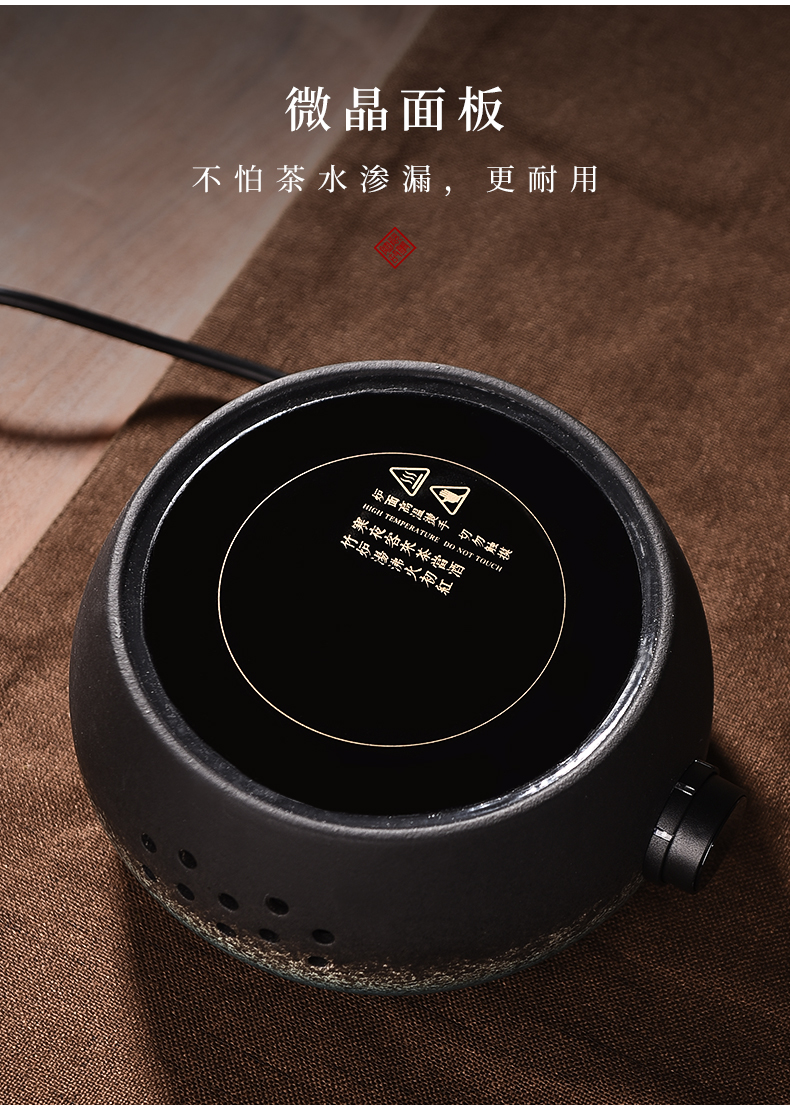 Ceramic electric TaoLu boiled tea, the mini small story intelligent quiet home cooking pot boil water power glass
