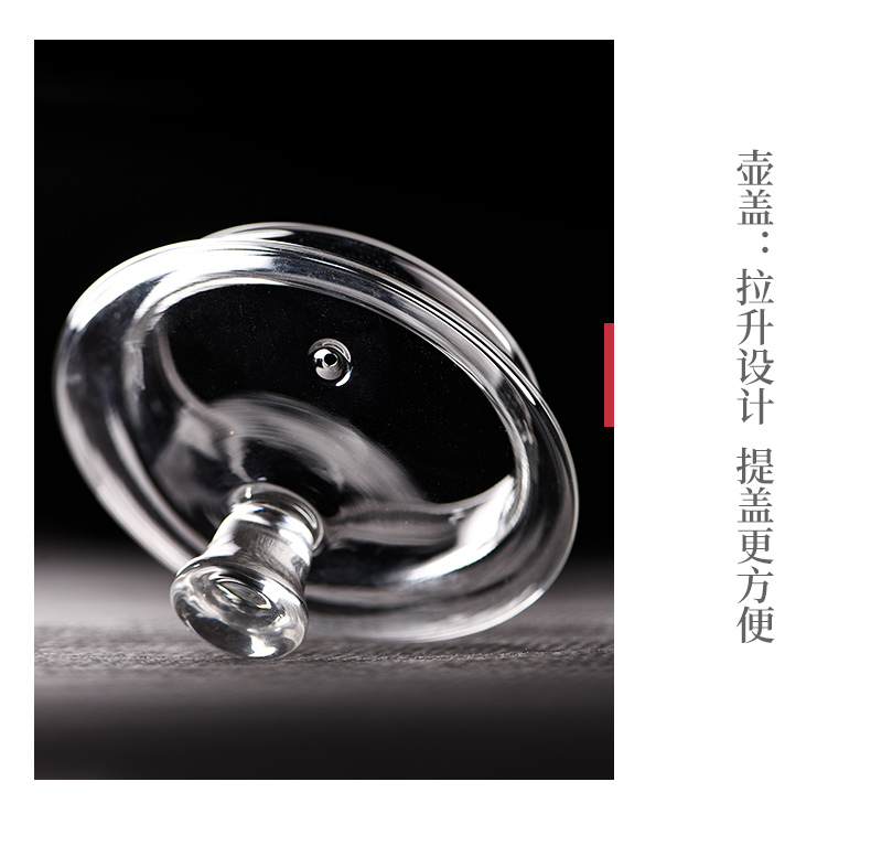 Ceramic teapot story single pot of heat - resistant glass home tea filter teapot little teapot tea set