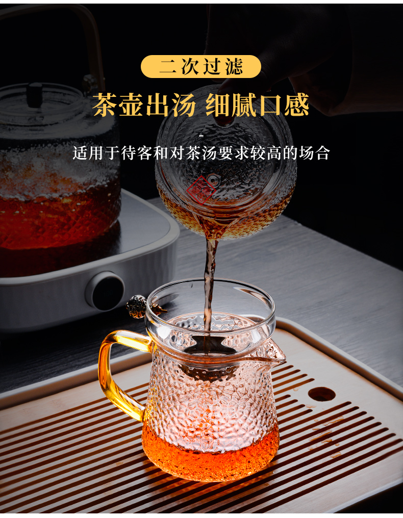 Ceramic story a complete set of tea sets suit home sitting room tea tea tray glass teapot teacup kung fu tea set