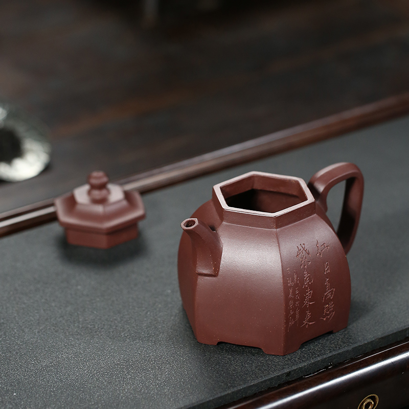 Yixing ceramic story it pure manual master famous authentic tea tea teapot capacity of the National People 's meets