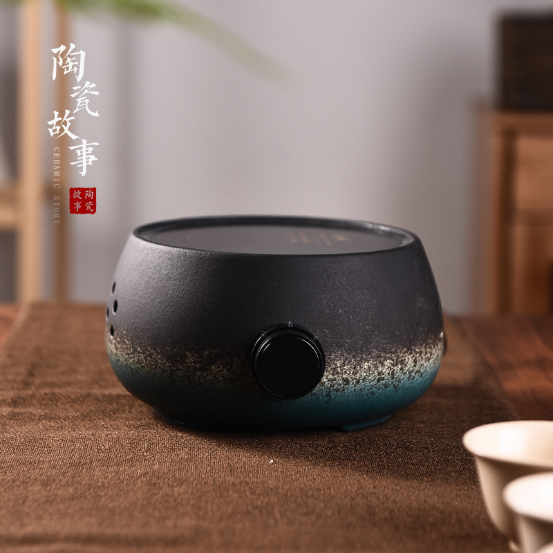 Ceramic electric TaoLu boiled tea, the mini small story intelligent quiet home cooking pot boil water power glass