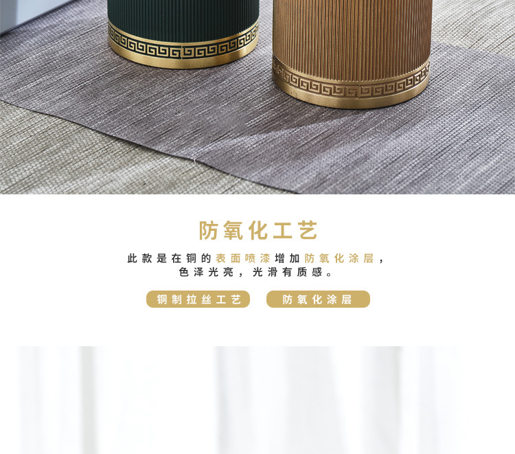 Pure brass ceramic story pu 'er tea pot size seal storage POTS stock POTS kung fu tea accessories