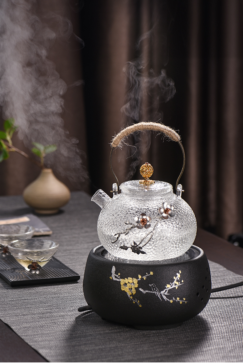 Ceramic cooking story hammer high - temperature Japanese glass teapot'm tea sets electric TaoLu boiled tea kettle