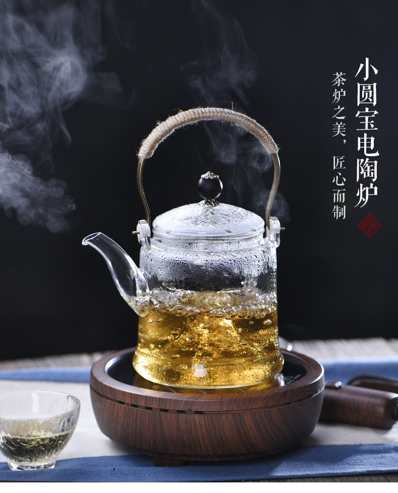 Electric TaoLu boiling tea machine domestic small.mute automatic tea stove glass tea, black tea steam cooking pot