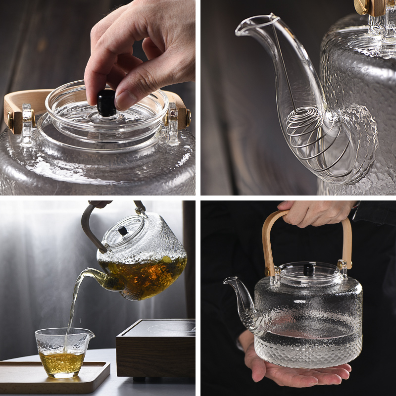 Glass kettle pot from the electric heat resisting high temperature girder TaoLu cooked this small tea stove teapot tea set