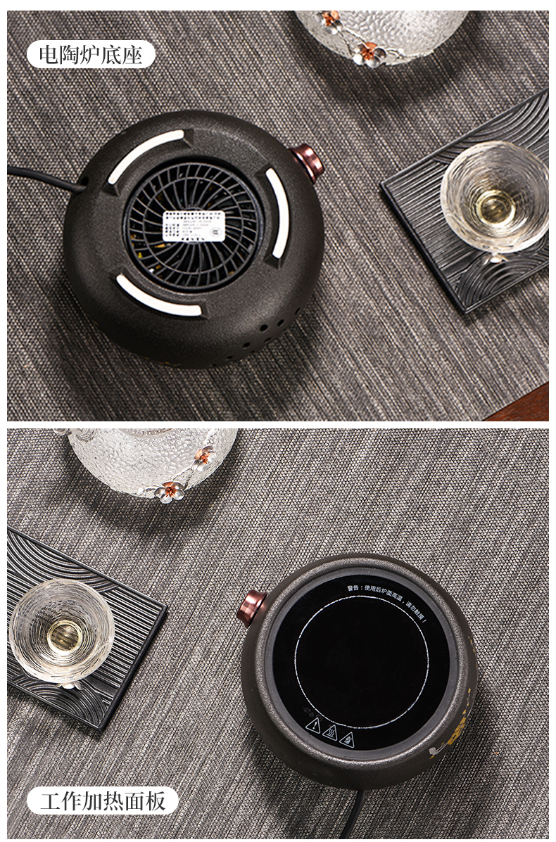 Japanese glass kettle steam boiling tea ware household automatic small tea sets electric TaoLu the teapot
