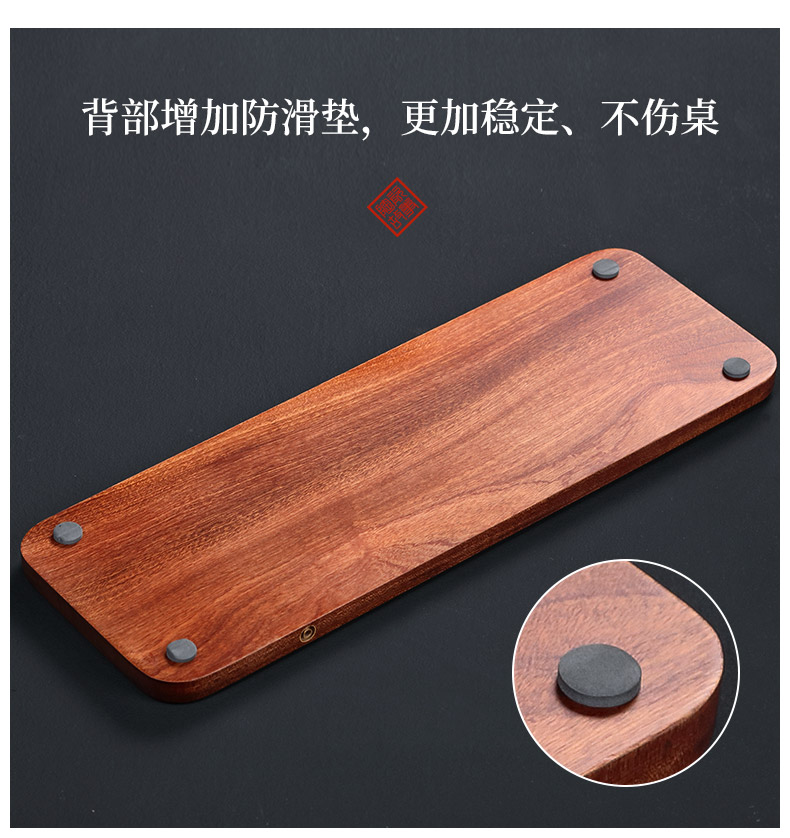 Ceramic story hua limu tea tray was wet mercifully machine dry tea contracted solid wood drainage home kung fu tea tea set