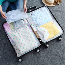 Travel storage bag travel finishing bag luggage clothes sealing bag bag waterproof transparent household distribution