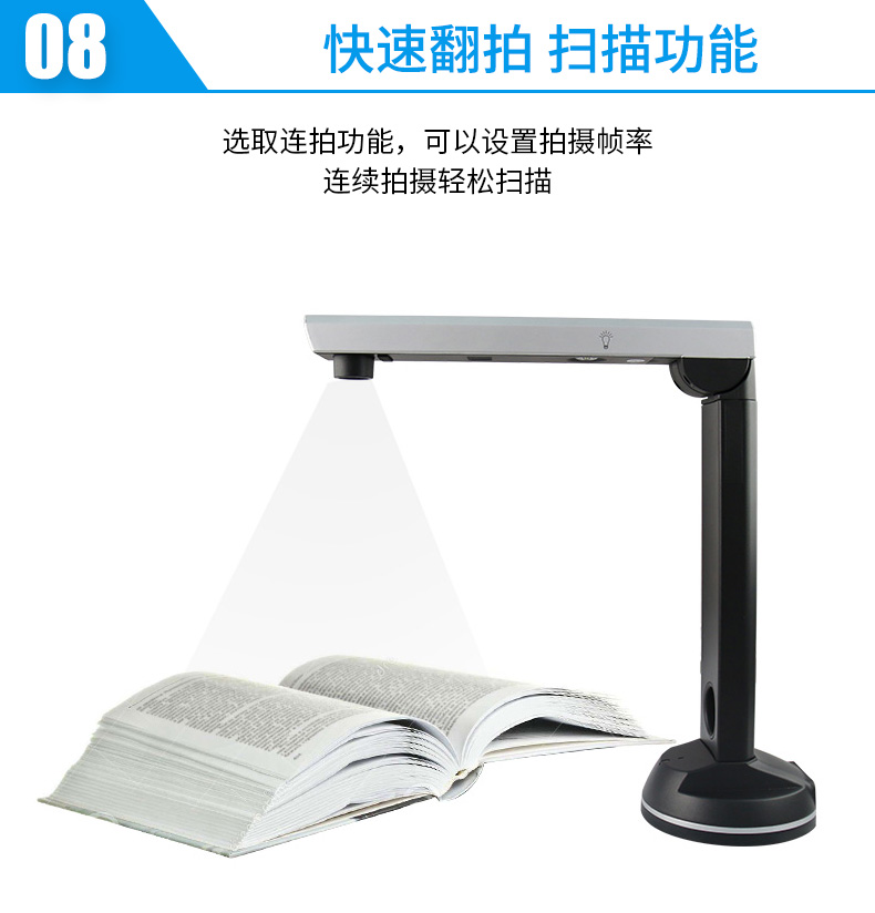 Liangtian Gao Paiyi S1000P HD 10 triệu pixel Tài liệu thời gian A4 tệp tài liệu quét tốc độ cao Office S1200P tốc độ cao 12 triệu pixel Máy quét văn phòng nhanh - Máy quét máy quét 3d
