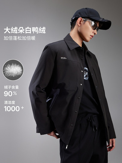 Мужская зимняя куртка с карманами и карманами, новая зимняя куртка с лацканами 2025 года, куртка для спецодежды