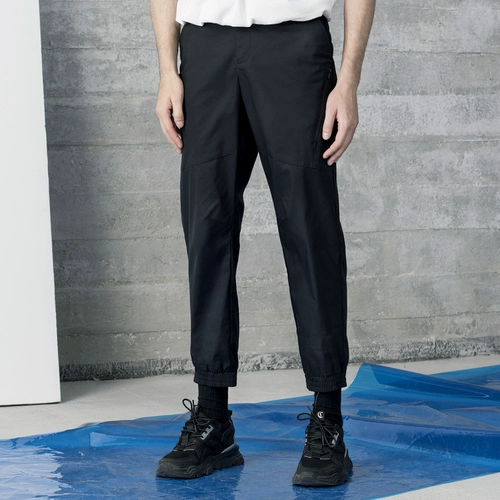 Черные цветные летние штаны с молнией, средняя посадка, свободный крой, с вышивкой