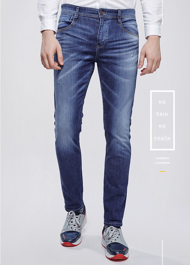 Jeans pour jeunesse CABBEEN en coton pour automne - Ref 1483597 Image 8