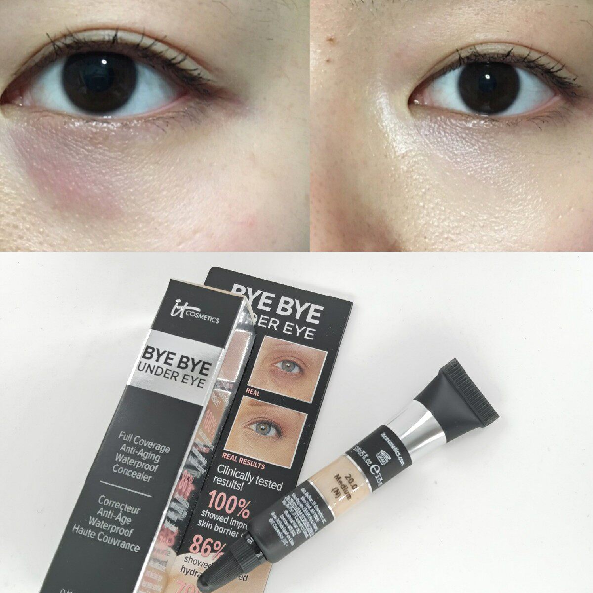 New version of it cosmetics concealer eye dark circle sample 13 medium sample 3 25ml medium 20