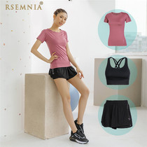 Rsemnia Net Red Summer Yoga Sports suit women high-end sexy fashion professional step speed dry fitness clothes thin
