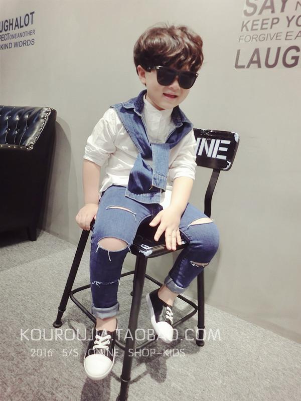 Chemise enfant à manche longue - Ref 2083420 Image 18