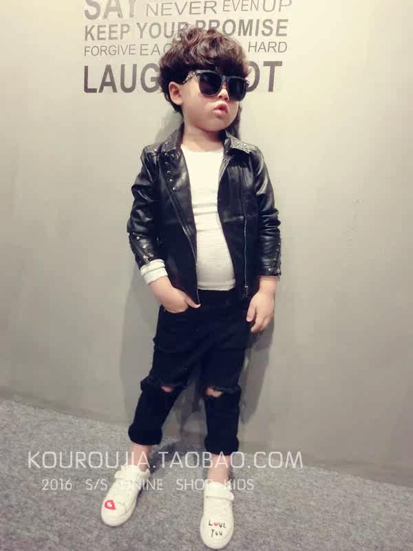 Blouson enfant en cuir PU - Ref 2159465 Image 20