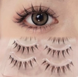 FK07 Light Thai Flames Маленький злодейский фальшивый ресницы ленивые завиток ветра сквозь весь прозрачный стебель явно, естественно, естественно go -mirror