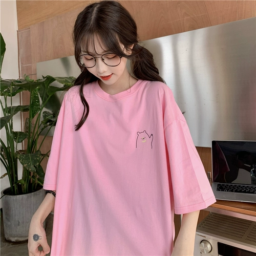 Tide, японская ретро футболка с коротким рукавом, коллекция 2023, оверсайз, в корейском стиле