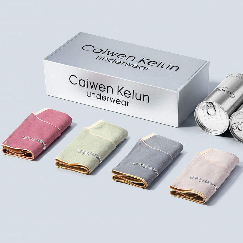 Caaiwenkelun Pure Cotton Briefs Female antibacterial Triangle pants Breathable Large Size Mid Waist-No-Mark Lady Shorts Full Cotton