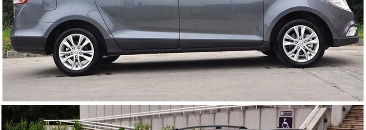Baojun 730 giá đỡ hành lý khung mái xe đặc biệt Miễn phí đấm giá hành lý Baojun 310 sửa đổi giá hành lý giá để đồ trên nóc xe xpander