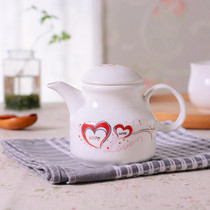 Japanese ceramic oil pot Chinese small oil bottle soy sauce pot table vinegar pot table vinegar Pot Kitchen seasoning pot