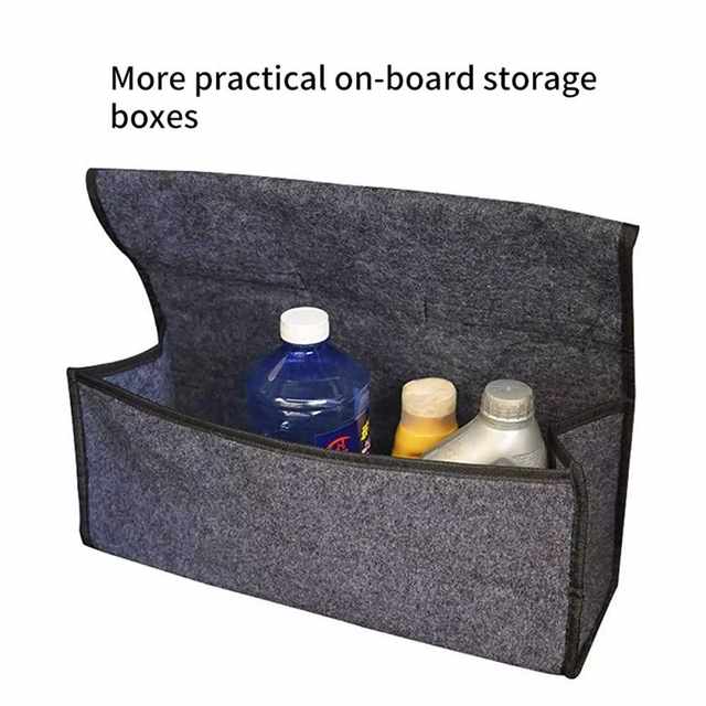 LargeAntiSlipCompartmentBootStorageOrganizerToolCar