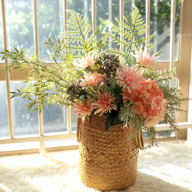 Miyang simulation flower art fake vase decoration ins Nordic home decoration living room decoration table bouquet set