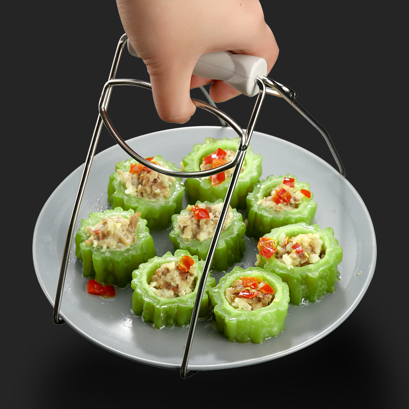 Kitchen Anti-Bronzer Anti-Burn Clip Anti-Slip Bowl Clip Steam Clip Pick-up Pan Clip Lifting Tray Casserole Pan Clip Bowl