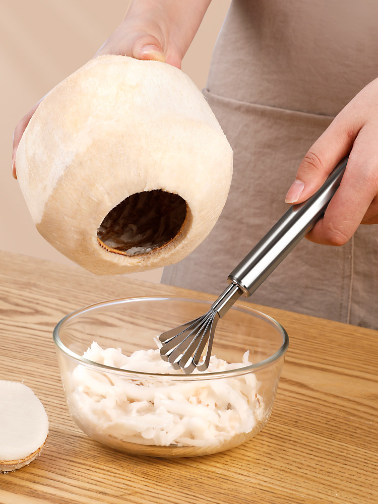 Coconut Opening Tool, Coconut Opener, Coconut Shell Opener, Coconut Knife, Shell Tool, Green Coconut Hole Opener