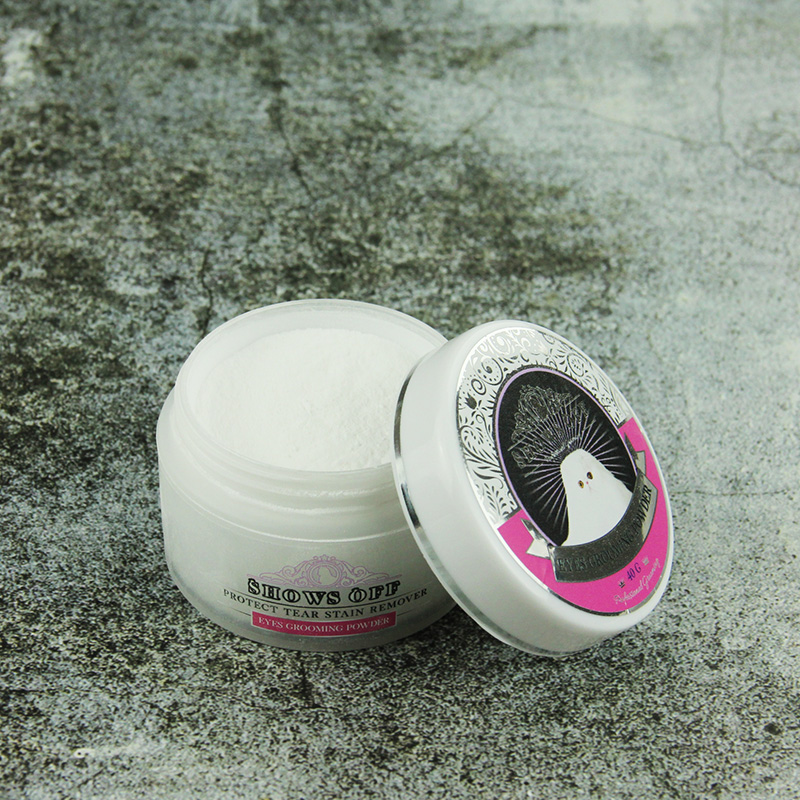 Xiufu shows off tear stain removal whitening powder for cats and dogs. It is gentle and non-irritating. It is suitable for Persian exotic dogs.
