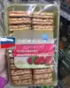 Russian lemon cookies imported snacks Jam sandwich multi-flavor bagged gift package full of 370 grams