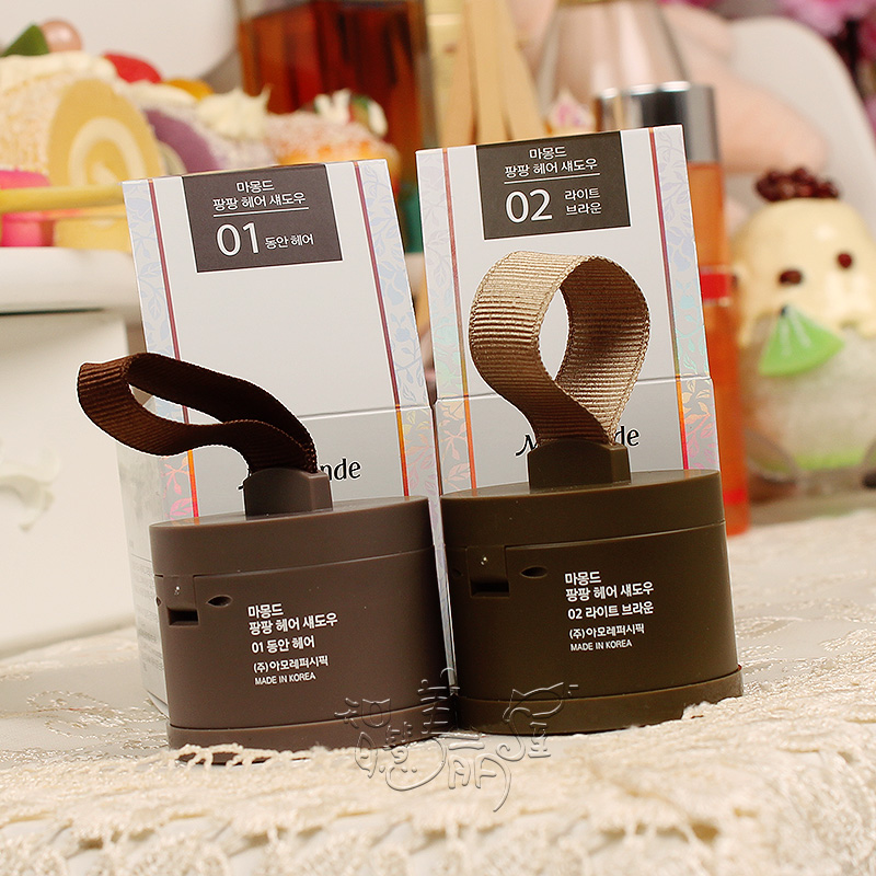 Hàn Quốc Dream Makeup Hairline Sửa chữa điện dung bột 4g Retouched Hair Powder Paste Refill Artifact tạo khối 3ce