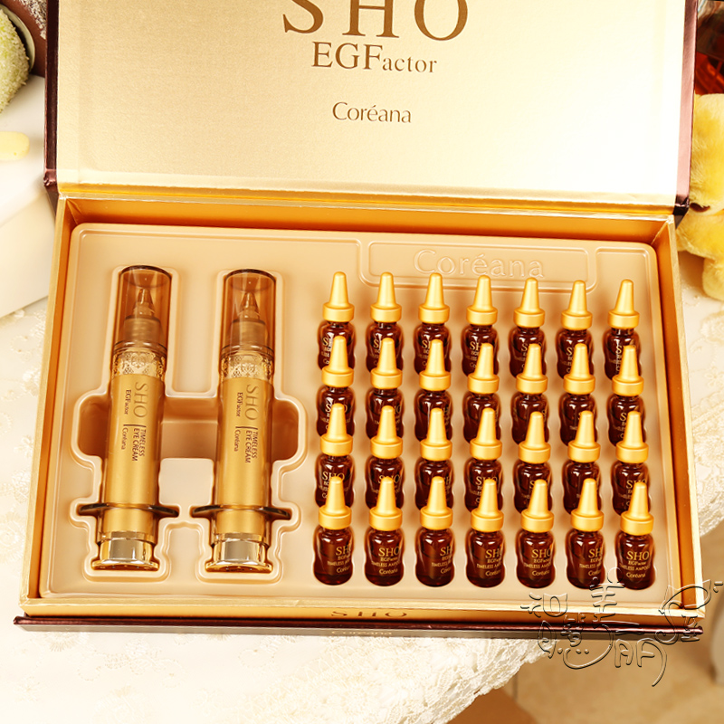韩国Coreana高丽雅娜ORTHIA涂抹式肉毒杆菌精华+眼霜套盒抗皱美白