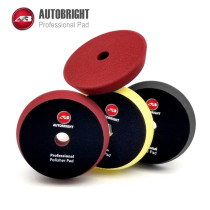 AUTOBRIGHT Automotive 5 inch 6 inch 7 inch polishing machine sponge disc with coarse wax fast wax mirror to wax sponge ball