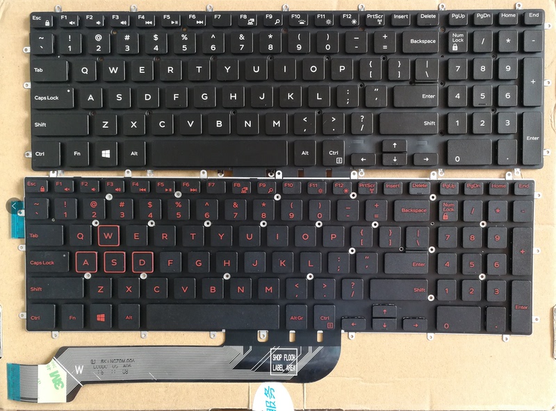 Used for Dell Inspiron15-7566 5567 5570 G7 G3-3579 Keyboard Replacement 3590