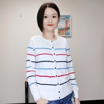 CHARTER CLUB LADY CLASSIC ROUND COLLAR KNIT LONG SLEEVE CARDIOVERT PRO SKIN SOFT COMMUTE 100 HITCH AMERICAN STRAIGHT MAIL