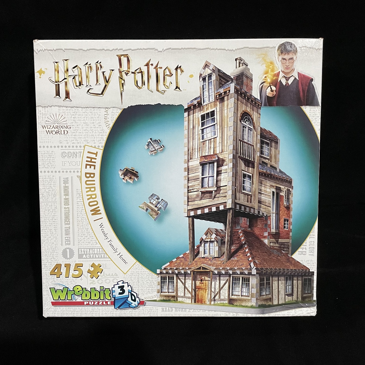 Warner licensed Wrebbit Original Harry Potter Harry Potter Burrow Hogwarts 3D puzzles